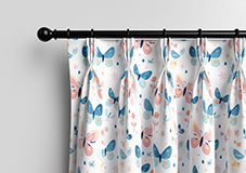 Butterfly Garden, Crystal - Made to Measure Curtains - Image 11